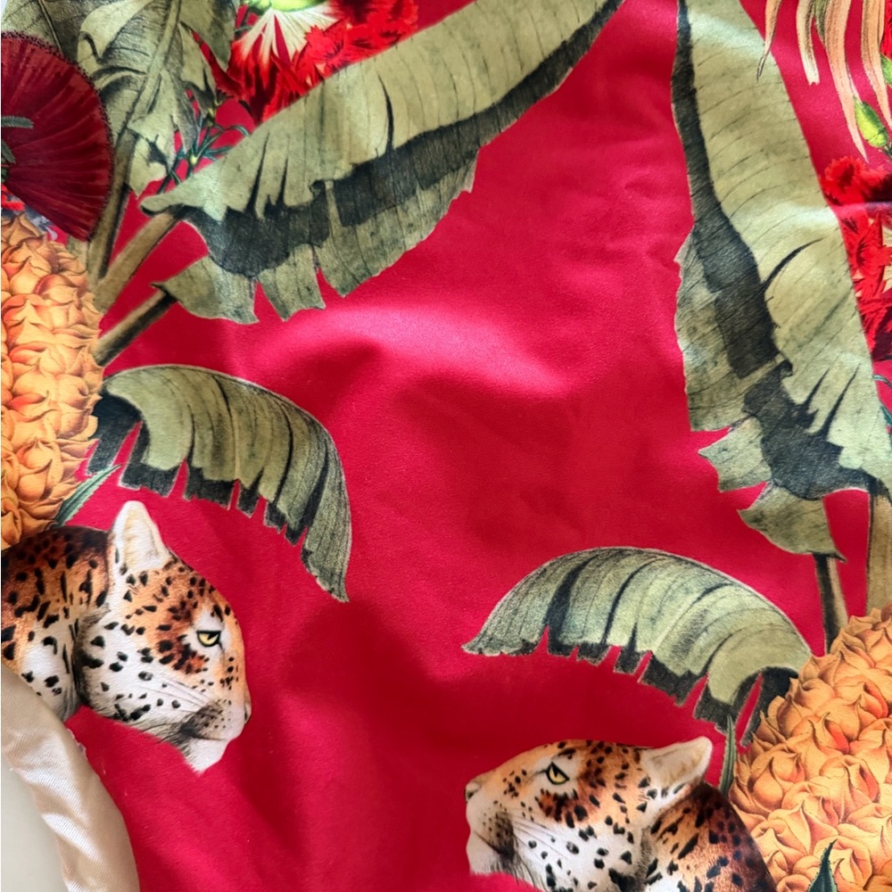Tropical Floral One Piece Swimsuit - Picture 3 of 3